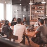 Company meeting image