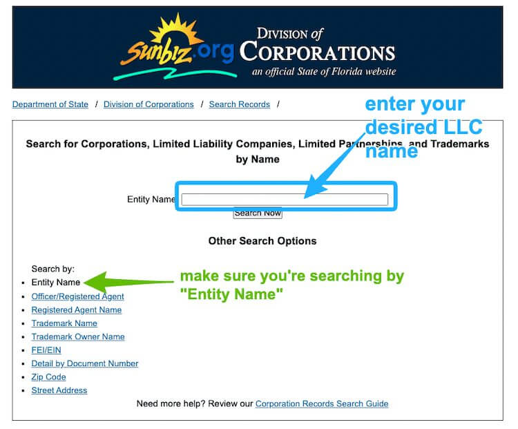 how to open an LLC online