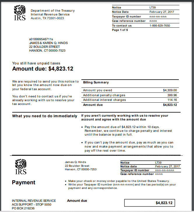 What is Tax Liability: IRS Penalty Example