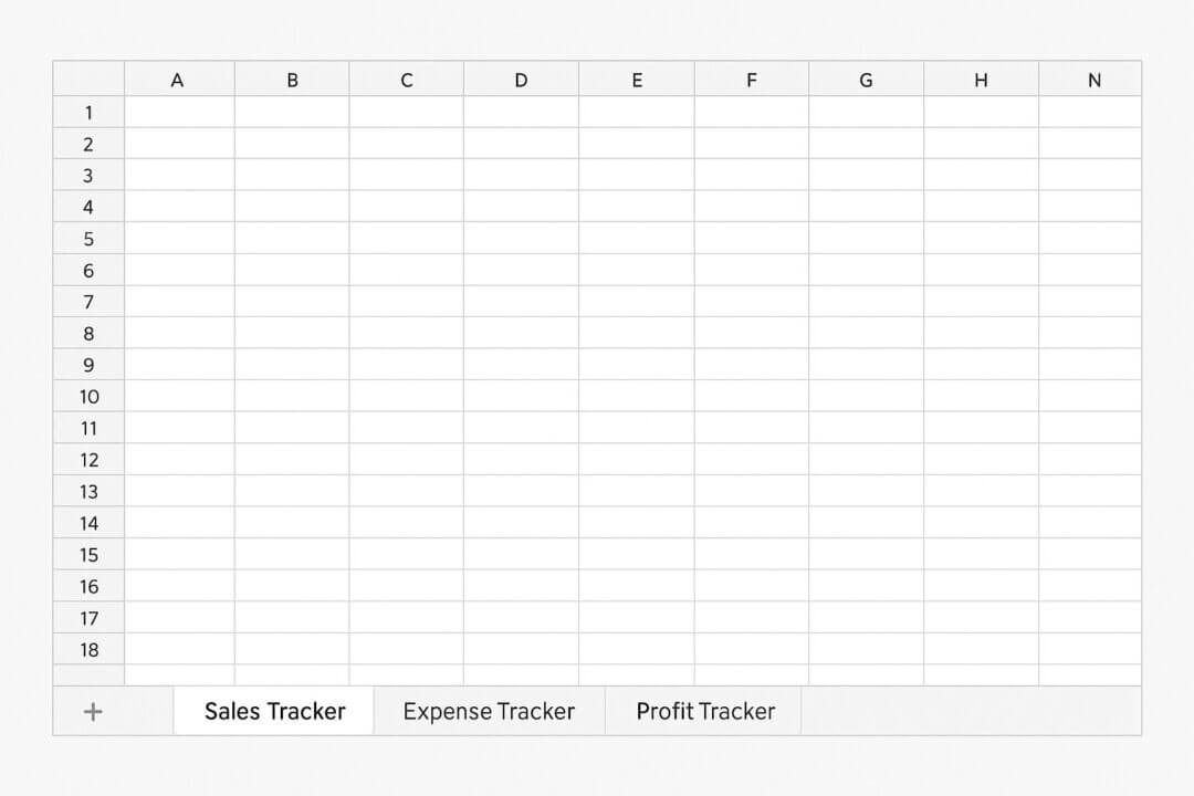 How to Set Up an Excel Spreadsheet for Shopify Bookkeeping