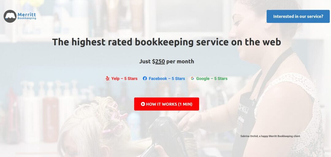 5. Merritt Bookkeeping – Affordable, No-Frills Bookkeeping
