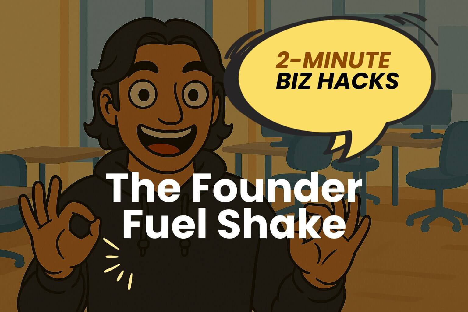 The Founder Fuel Shake: 500 Calories, 64g Protein, 5 Minutes