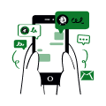 <b>Chat</b>Perfect for quick questions. <i>Reply in ~5 Minutes</i>