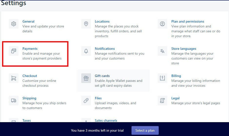 How to Accept International Payments in Shopify: Step 1