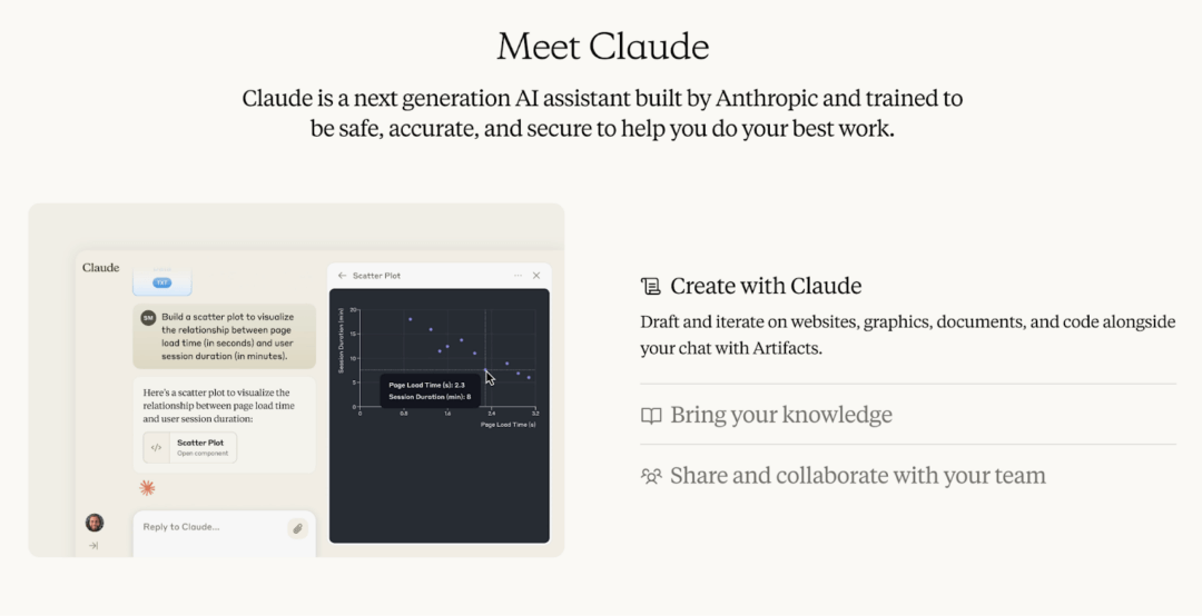 AI Assistants for Startup Founders: Claude’s home page