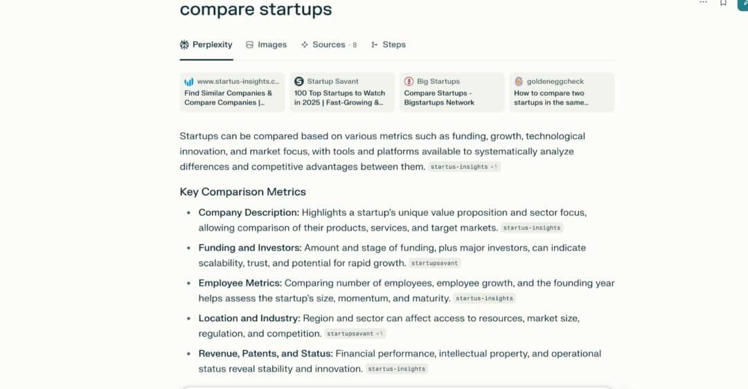 AI Assistants for Startup Founders: Perpelexity AI’s market research prompts
