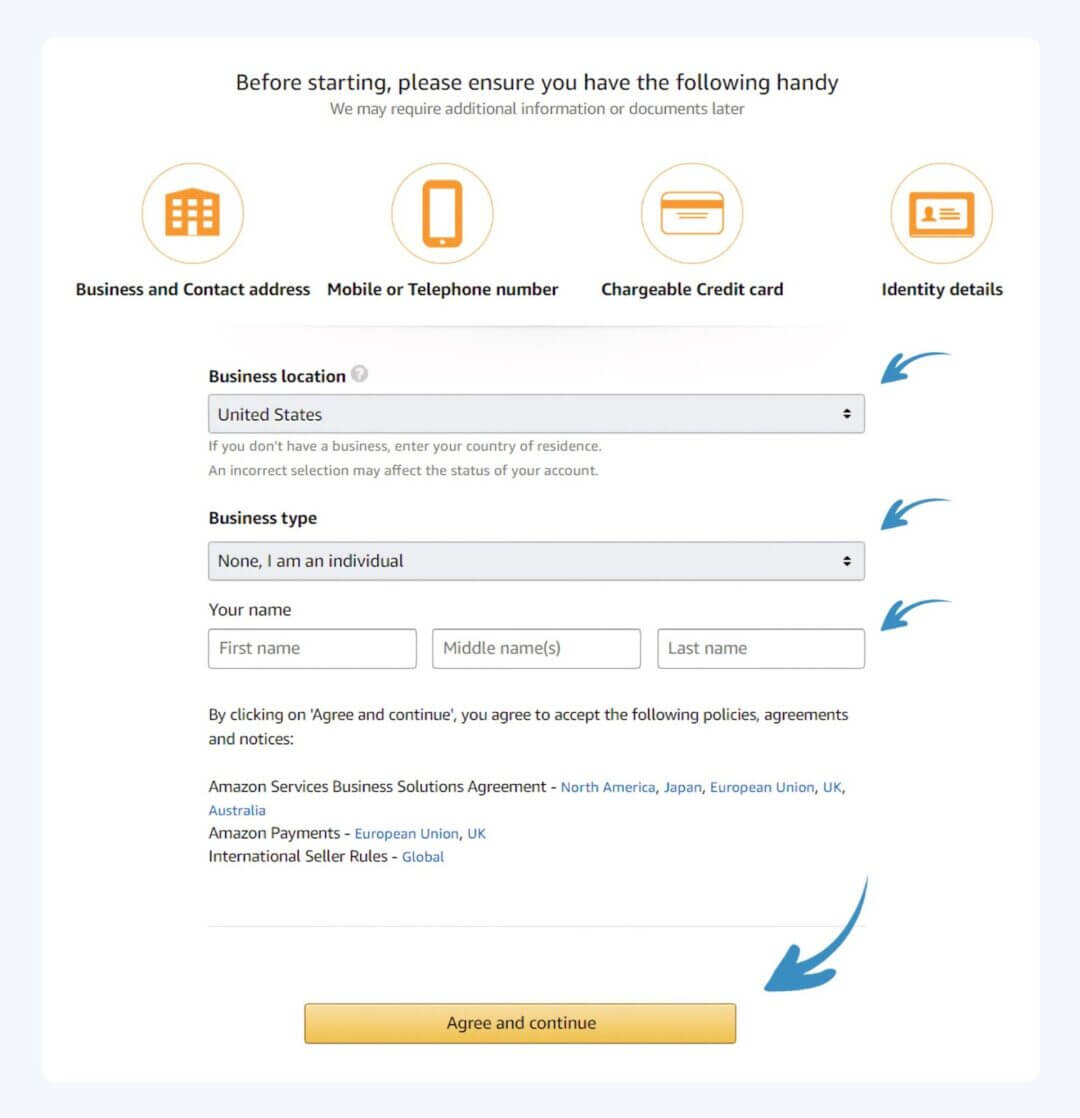 How to Open an Amazon Seller Account
