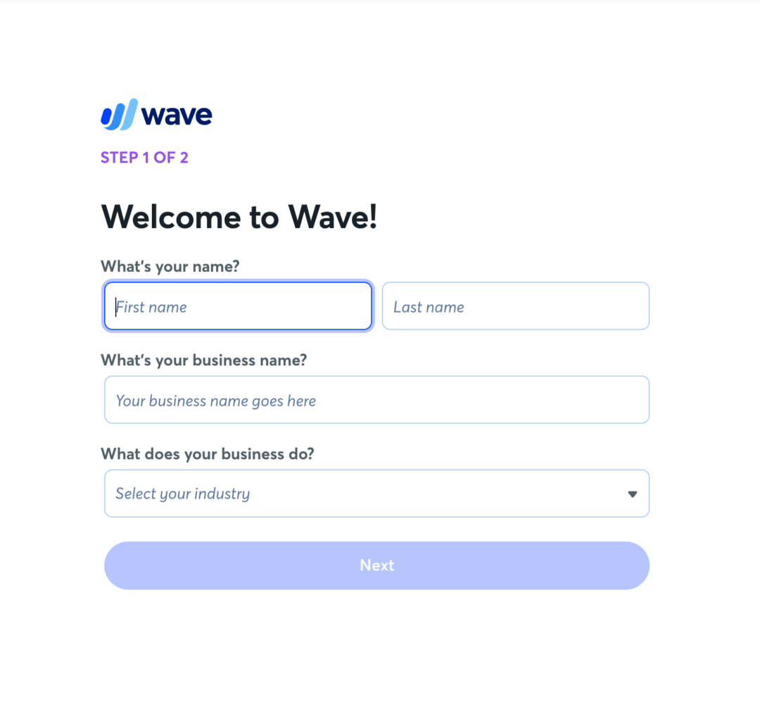 Use Wave Accounting