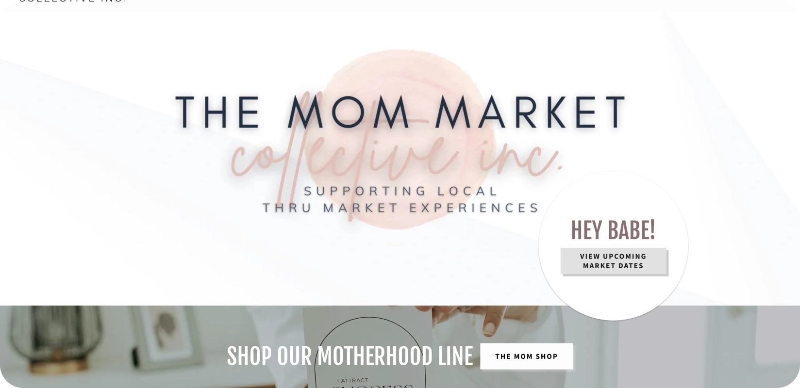 The Mom Market Collective Helps Women- and mom-led Businesses Grow. The Mom Market Collective Helps Women- and mom-led Businesses Grow.