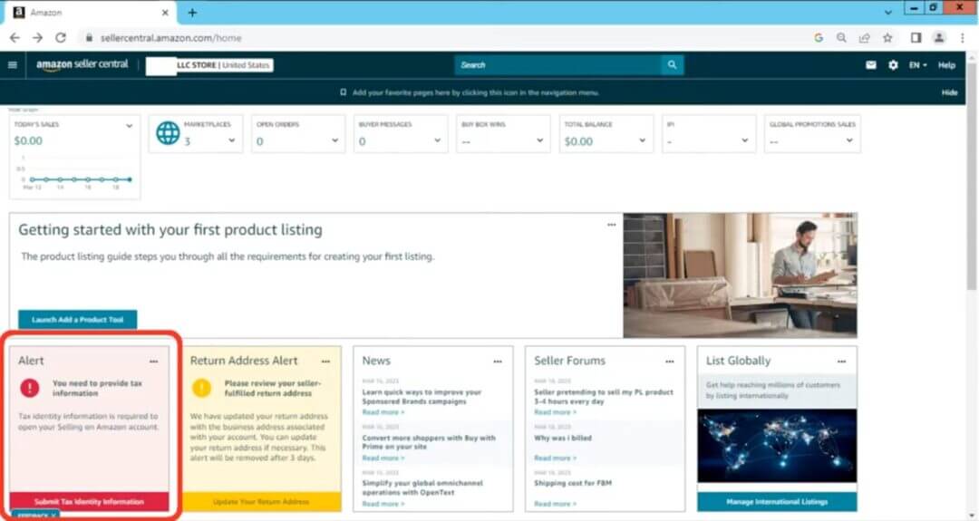 Amazon FBA Setup for U.S. and Non-U.S. Founders: End-to-End Process Amazon FBA Setup for U.S. and Non-U.S. Founders