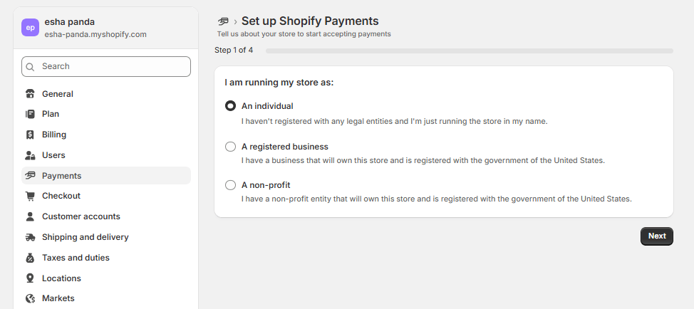 Shopify Payments Setup for US and Non-US Founders: End-to-End Process Shopify Payments Setup for US and Non-US Founders