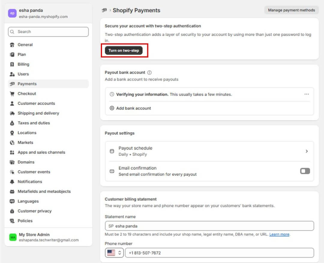 Shopify Payments Setup for US and Non-US Founders: End-to-End Process Shopify Payments Setup for US and Non-US Founders: End-to-End Process