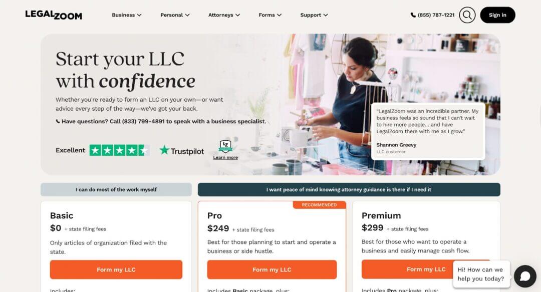 Which Is the Best Company to Start an LLC With? Best company to start an LLC