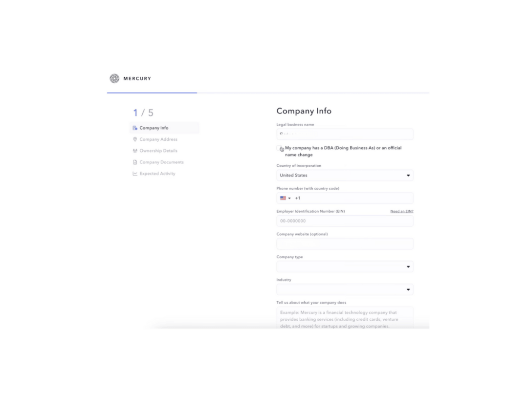Mercury Checkings & Savings Account Setup for US and Non-US Founders: End-to-End Process Mercury Checkings & Savings Account Setup