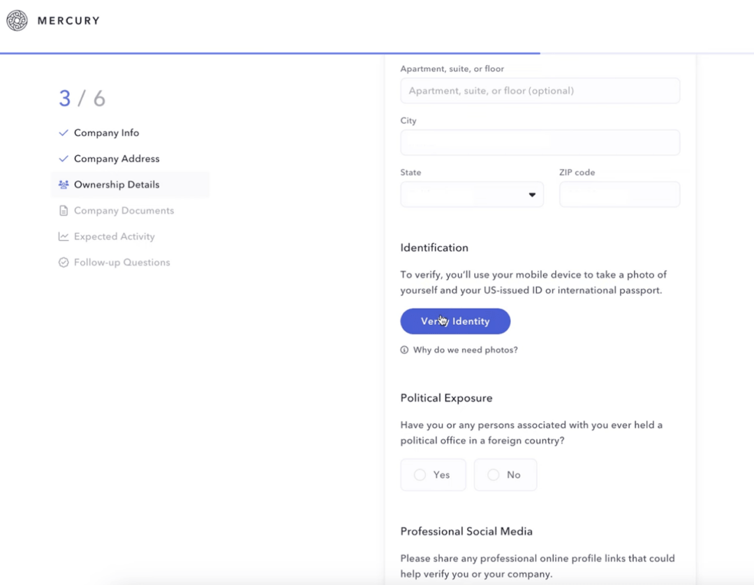 Mercury Checkings & Savings Account Setup for US and Non-US Founders: End-to-End Process Mercury Checkings & Savings Account Setup