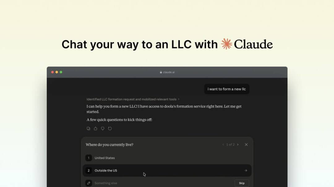 doola MCP: Form your LLC inside AI Chat