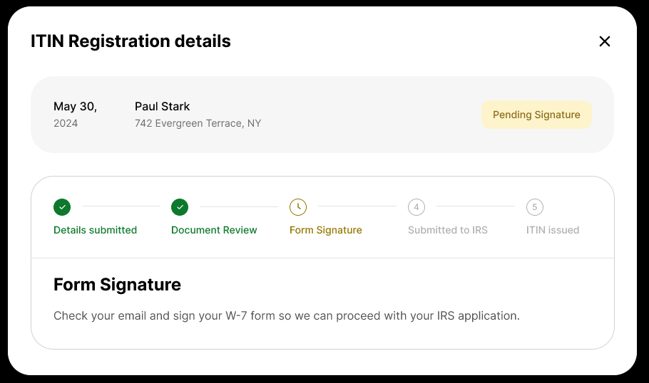 ITIN Registration Just Got Smarter: Member-Level Tracking Is Now Live ITIN Registration