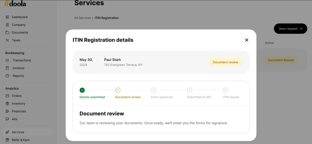 ITIN Registration Just Got Smarter: Member-Level Tracking Is Now Live ITIN Registration