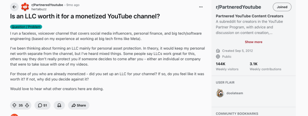 LLC for YouTube Channel: When Creators Should Form One and How to Set It Up LLC for YouTube Channel: When Creators Should Form One and How to Set It Up